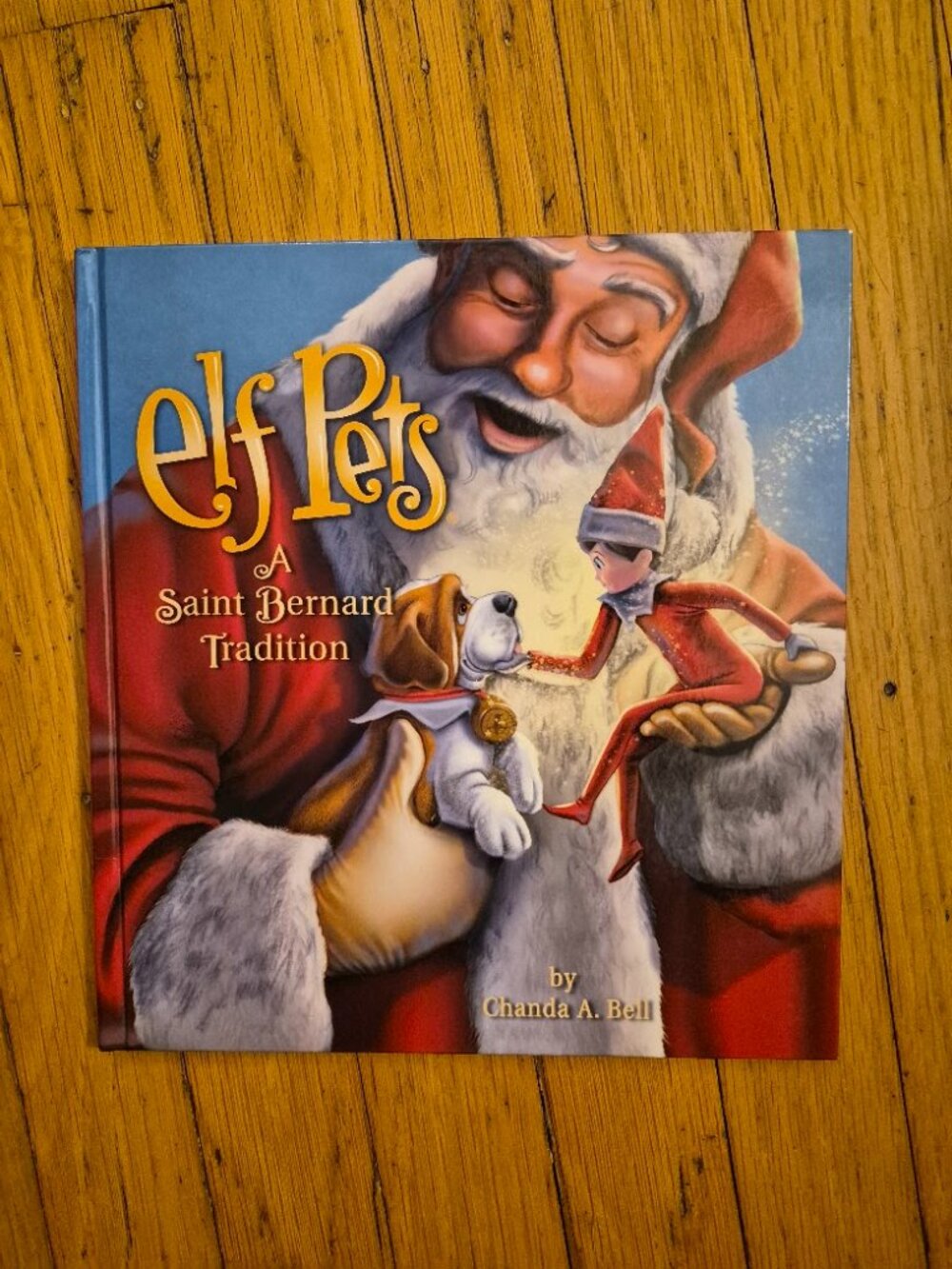 Elf Pets A Saint Bernard Tradition